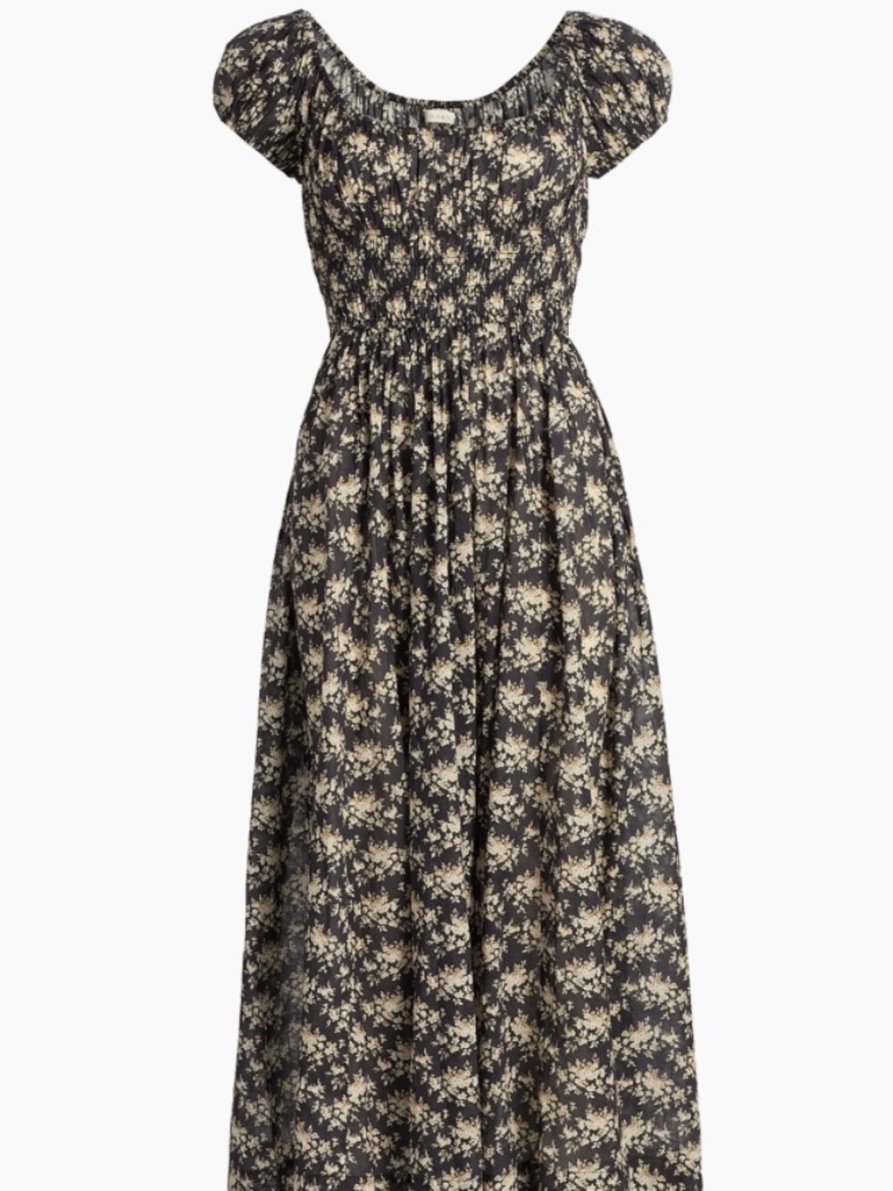 DOEN Quinley Floral Midi Dress XL